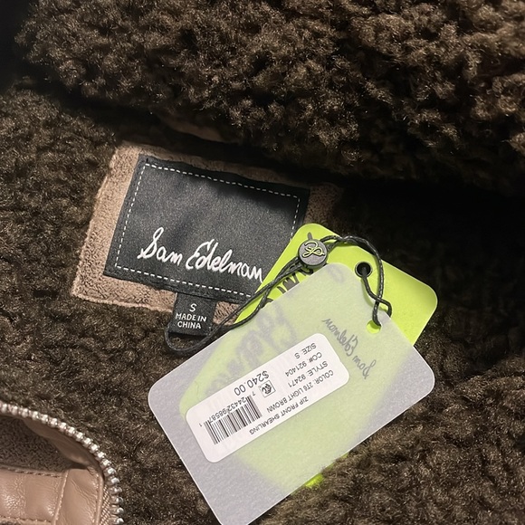 Sam Edelman Zipfront Shearling - Picture 8 of 9